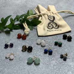 Manimala gemstone earrings